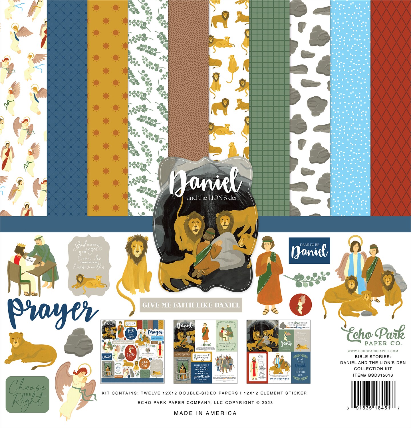 Bible Stories: Daniel And The Lion&#x27;s Den Collection Kit