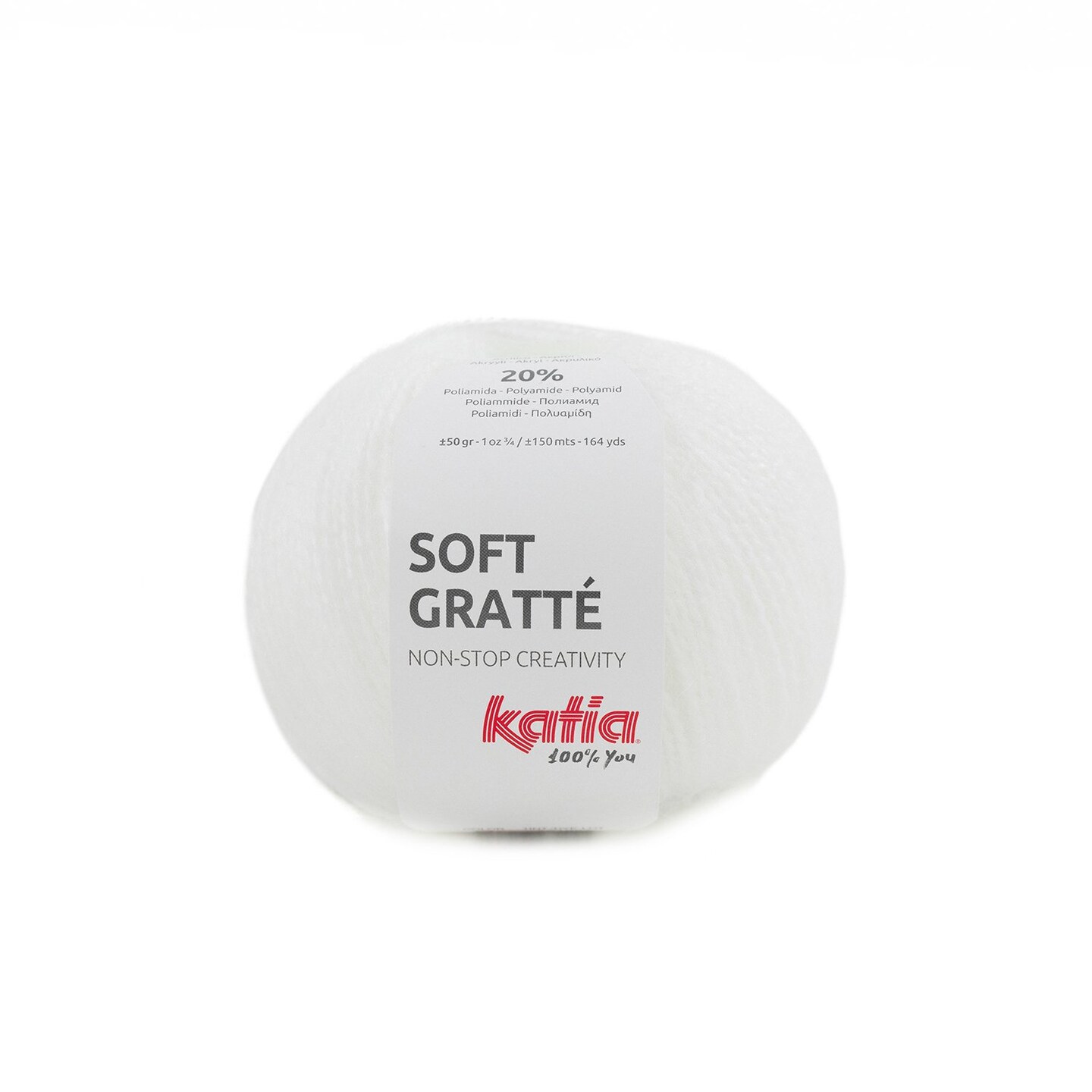 Katia Soft Gratt&#xE9; Premium Felted Acrylic Yarn