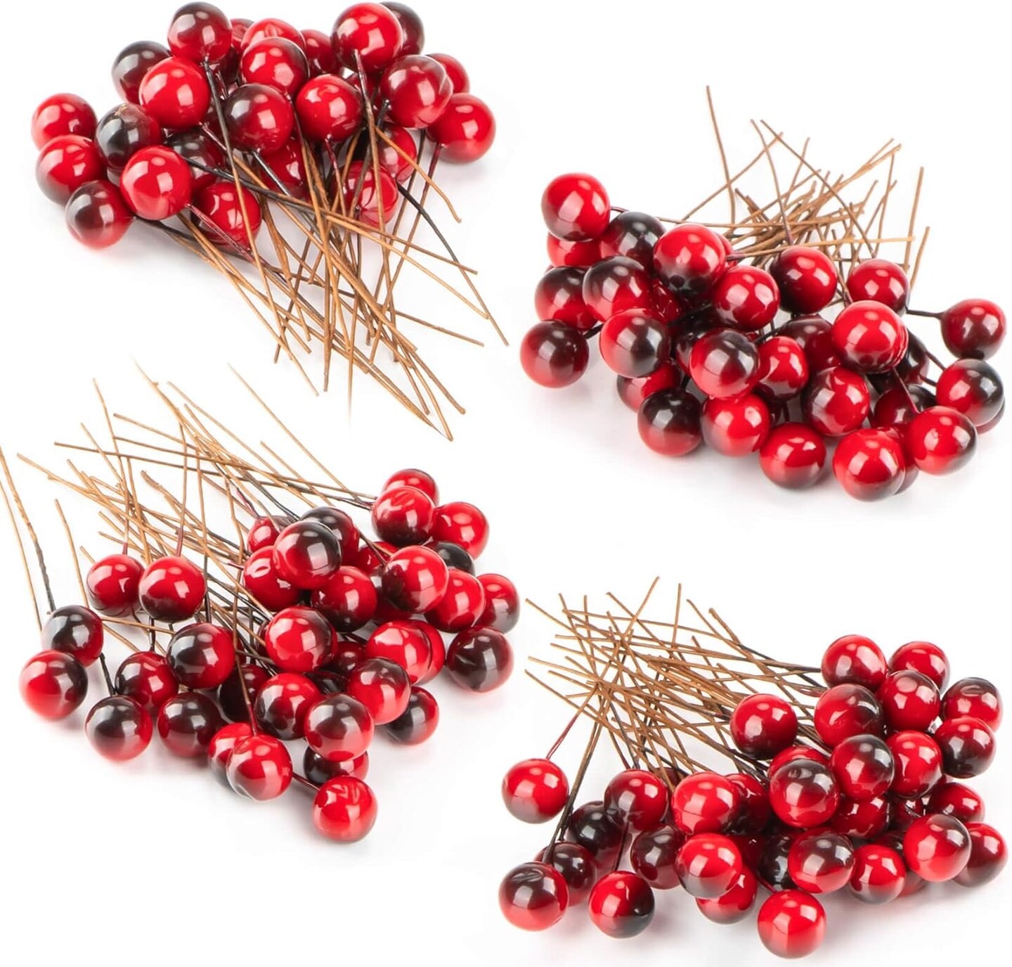 Artificial Holly Berries (&#x9;Burgundy)