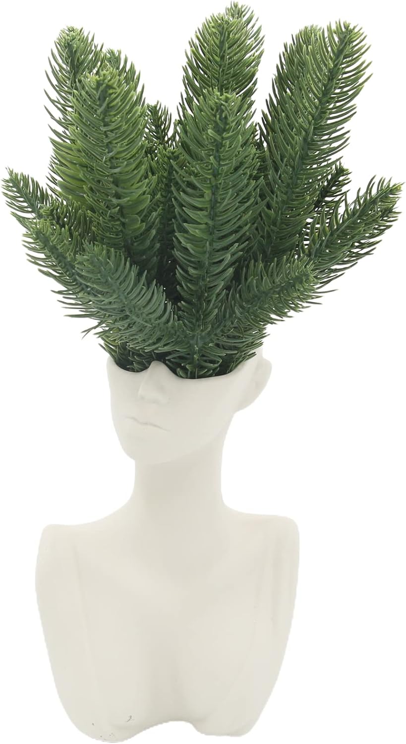 50 Pcs Artificial Pine Branches Green (Green)