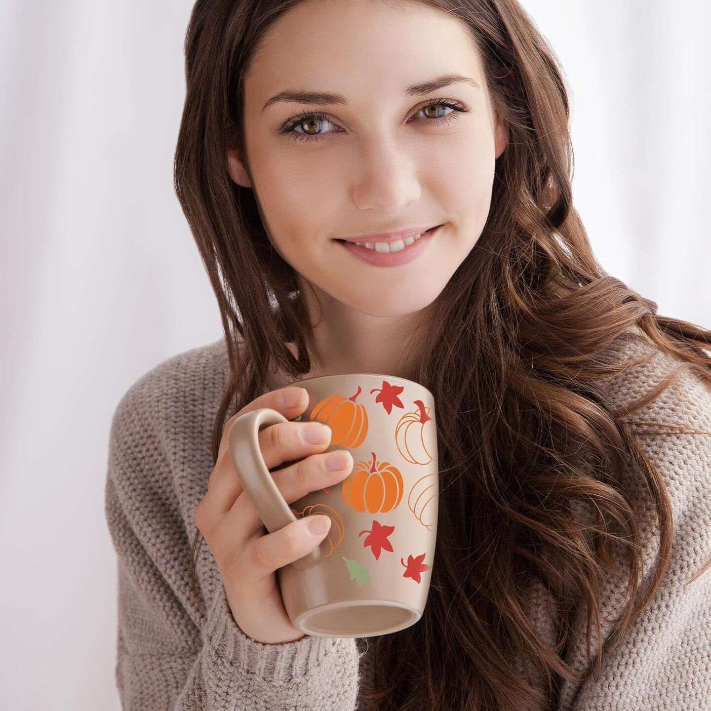 12 Sheets Fall Cup Wrap Transfer Stickers