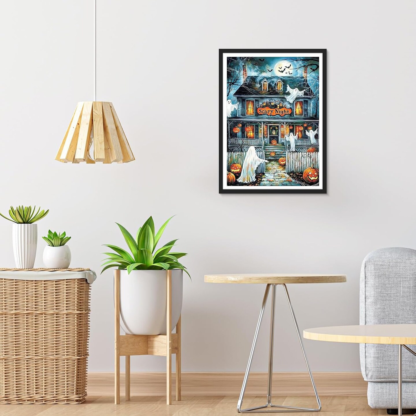 Halloween House Diamond Art Painting Kits