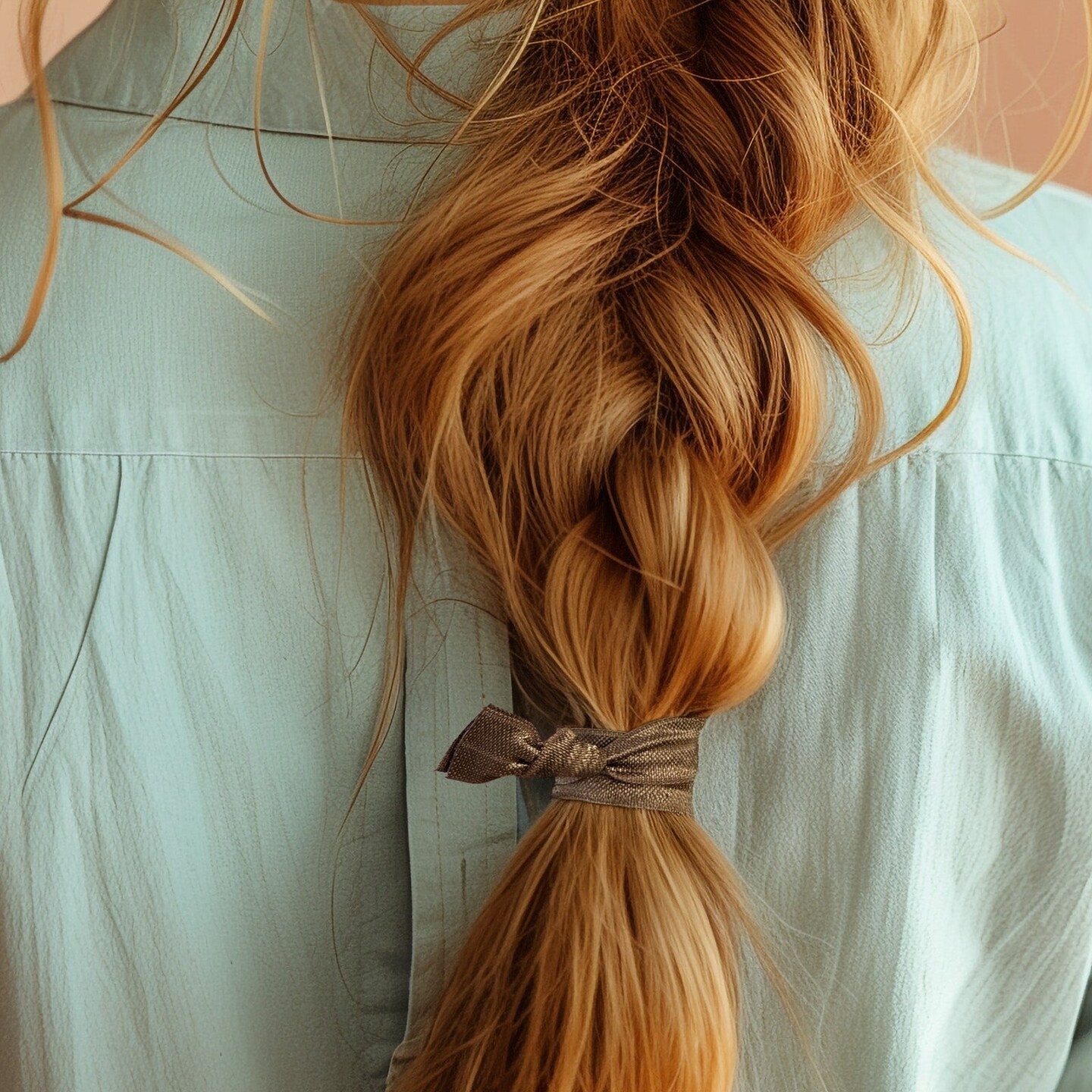 Wrapables No Crease Ouchless Elastic Ribbon Hair Ties Ponytail Holders (Set of 30), Grayscale