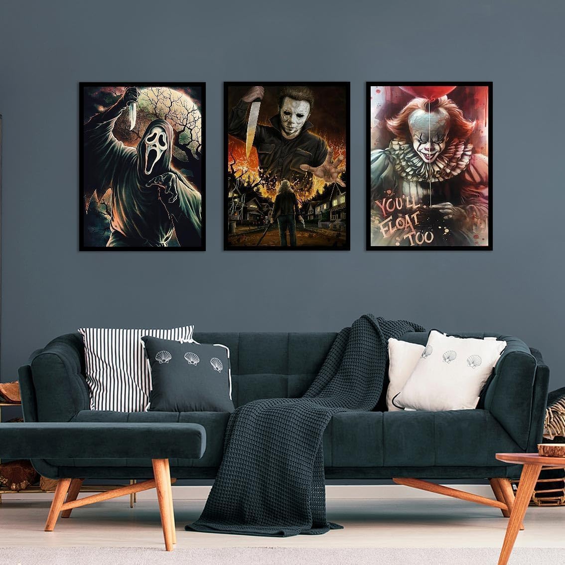 3 Pack Halloween 5D Diamond Art Kits,Diamond Painting Kits for Adults,12x16inch
