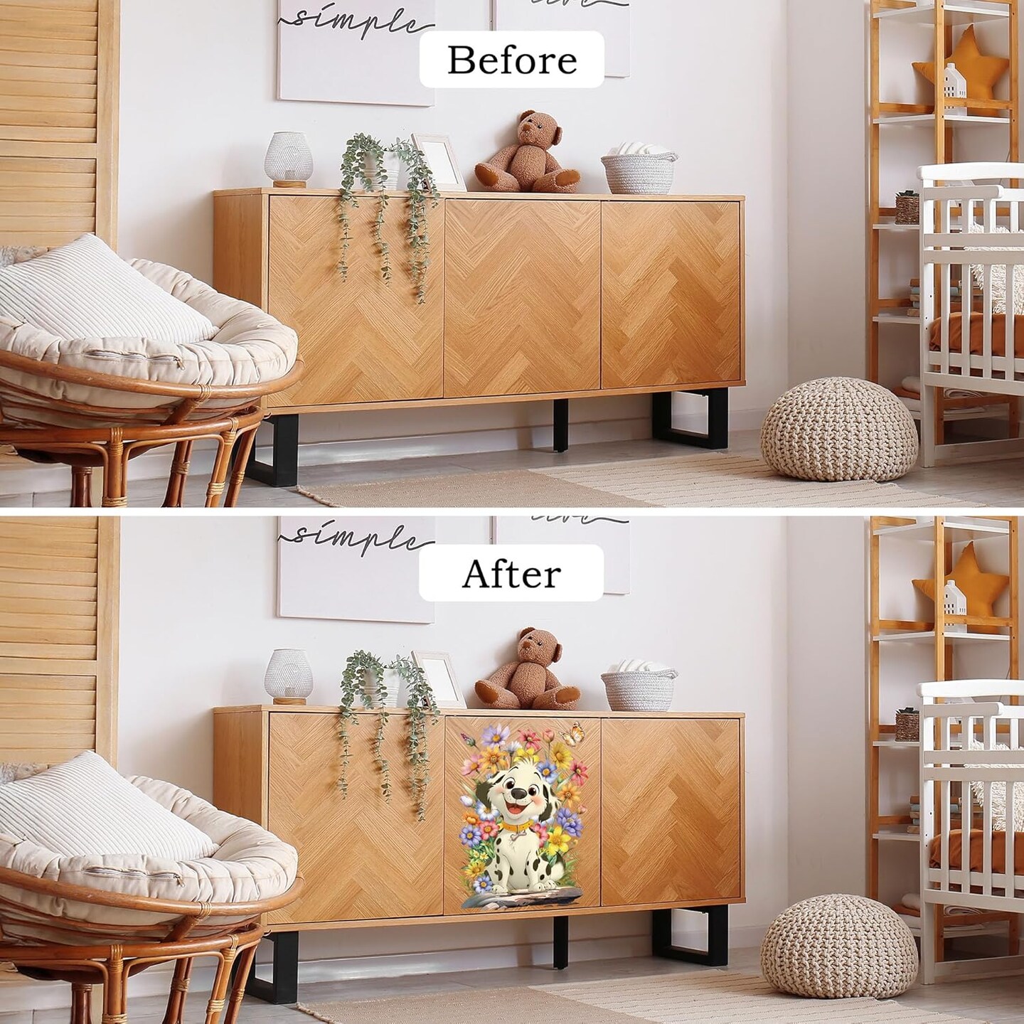 Rub on Transfers for Crafts and Furniture (Multi) 16.93 x 12.2 x 0.2 inches