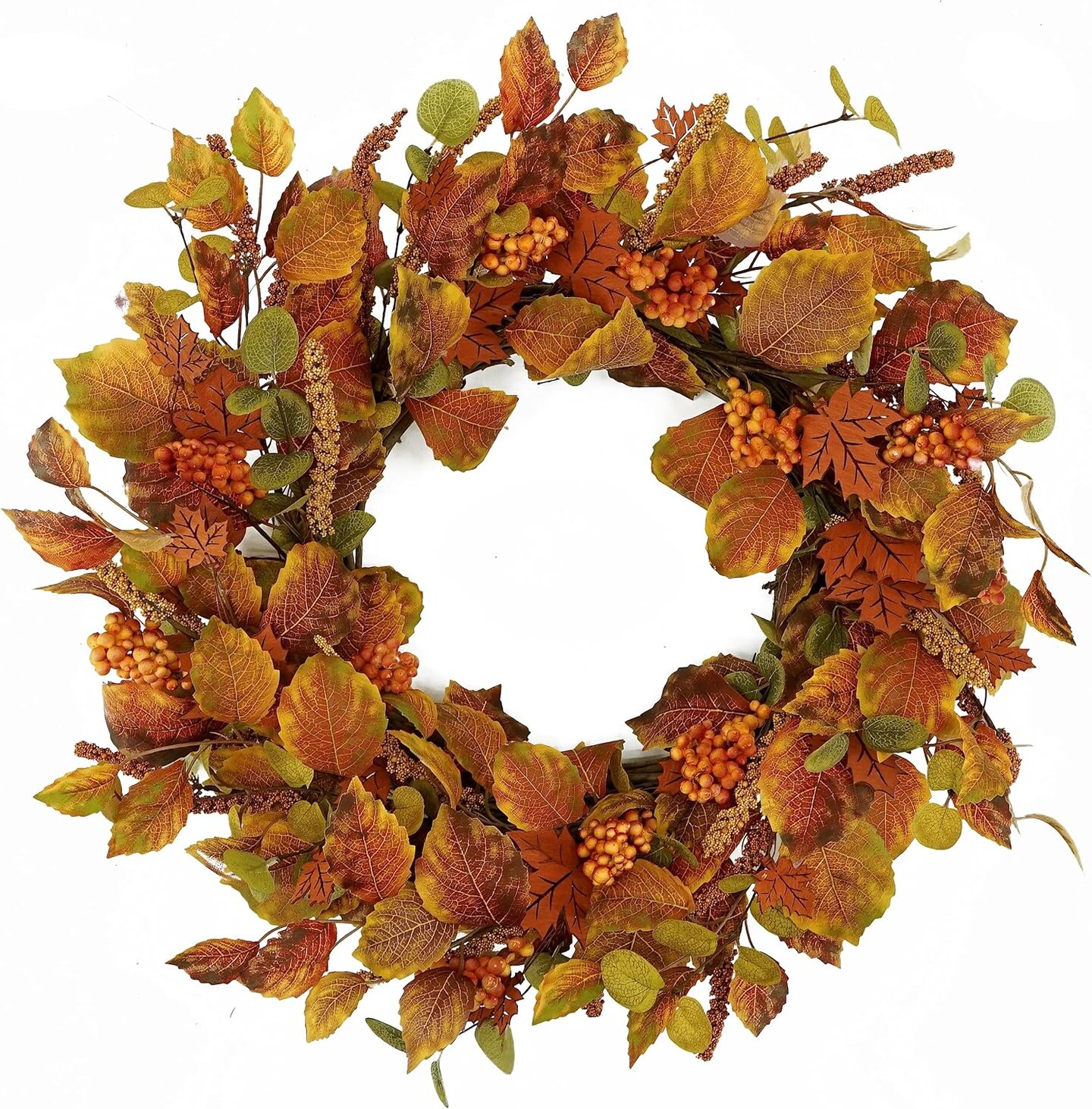 20&#x22; Fall Autumn Wreath