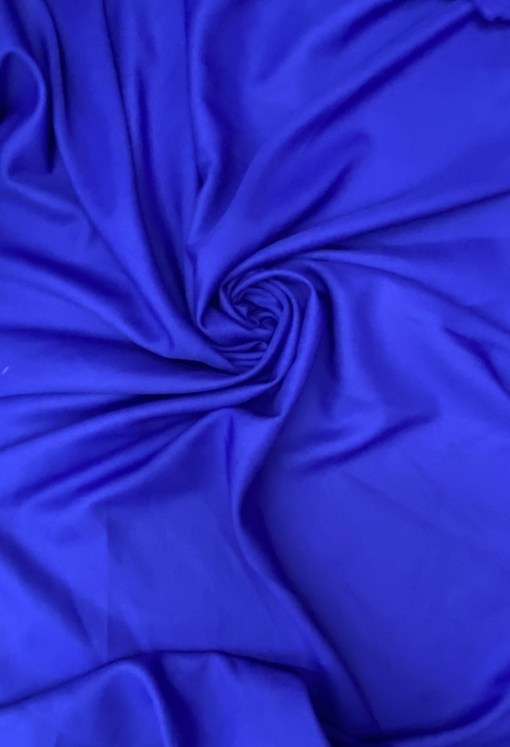 1 Yard Royal Blue Gabardine Fabric For Pants, Drapes, Costumes, Jackets, Uniforms And Crafts 59/60 Inch Width
