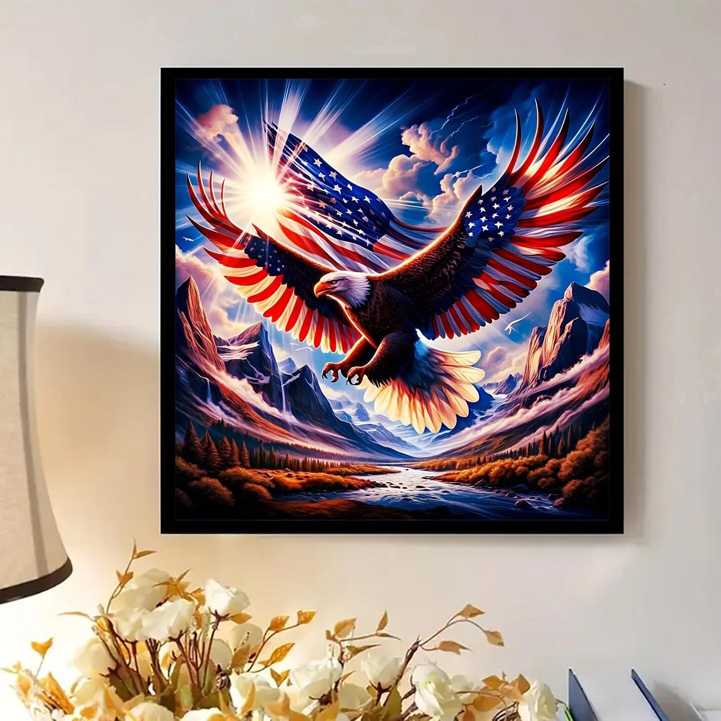 4th of July Diamond Art Painting Kits for Adults