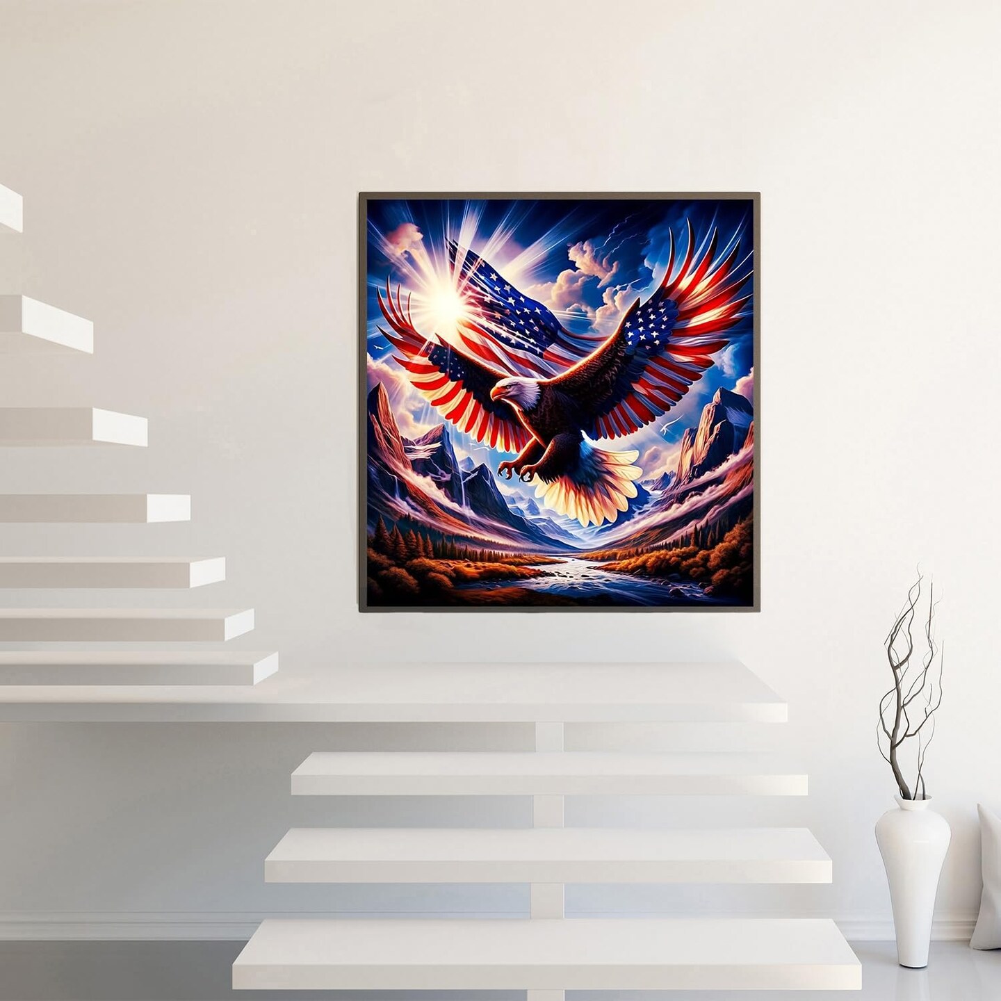 4th of July Diamond Art Painting Kits for Adults