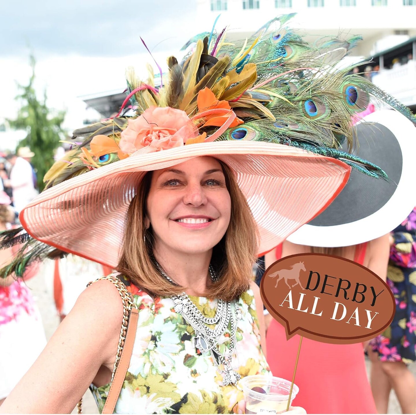 Kentucky Horse Derby Photo Booth Props Horse Race Party Supplies Decorations 50Ct