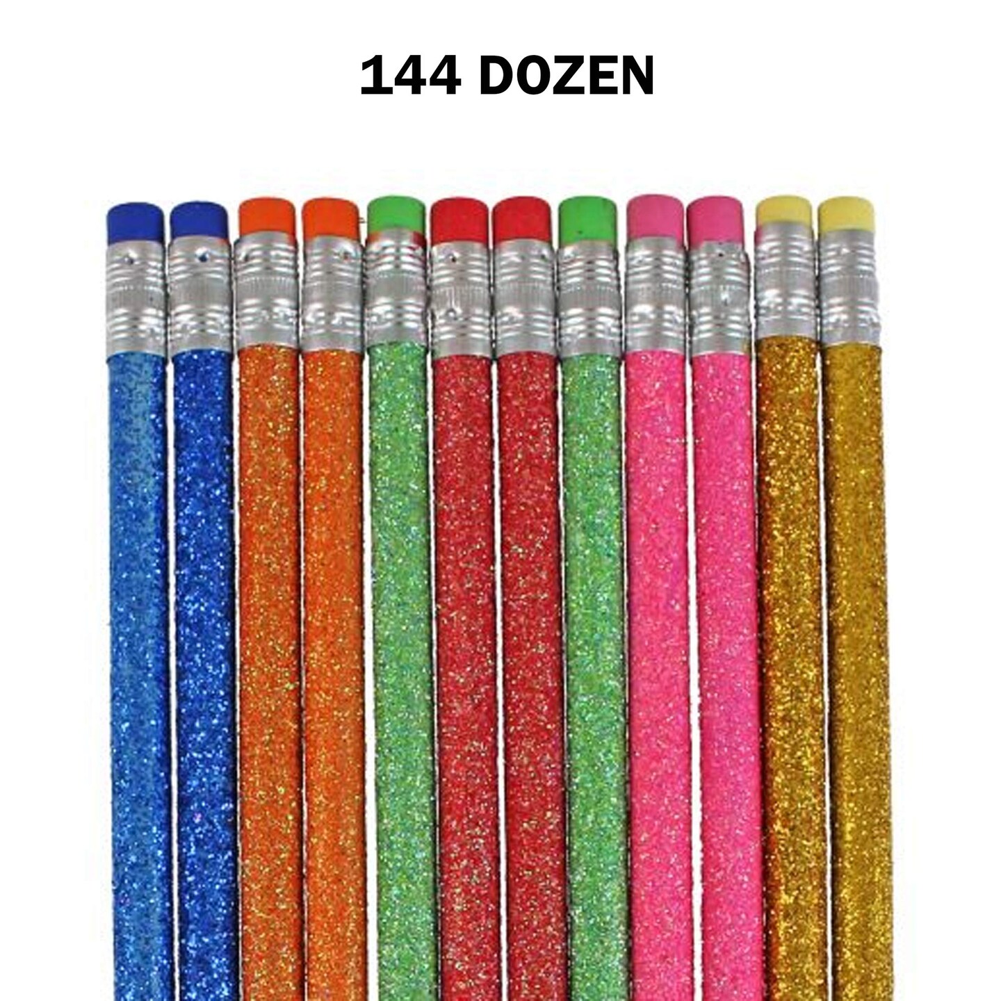 Glitter Pencils No. 2 Lead 7.5