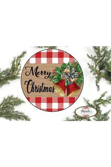 Merry Christmas Jingle Bells Sign