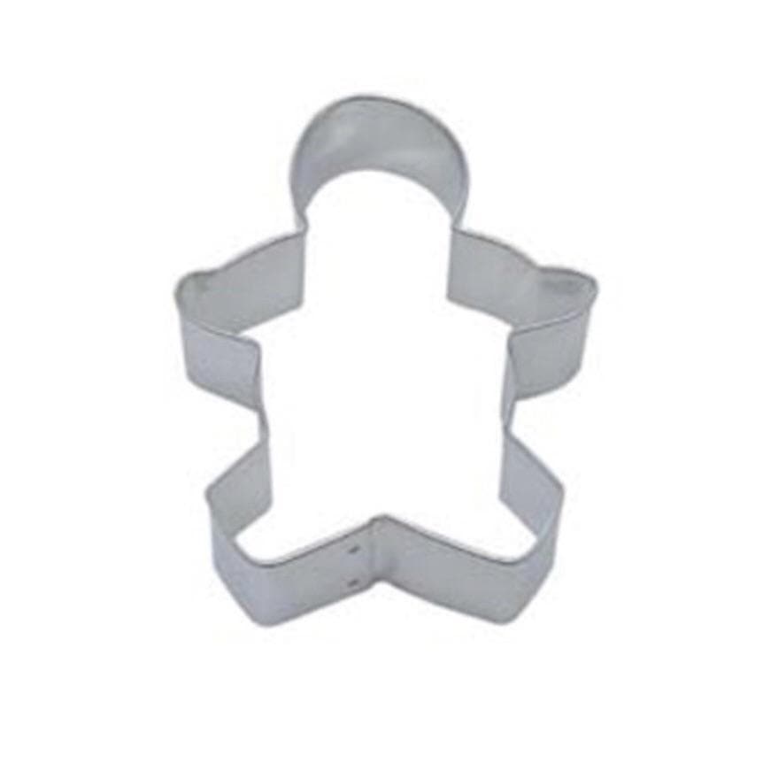 3.75&#x201D; Gingerbread Man Metal Cookie Cutter