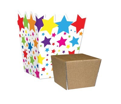 Pack/6: Kraft Sweet Treat Bench - 3-1/4 x 3-1/4 x 2&#x22;