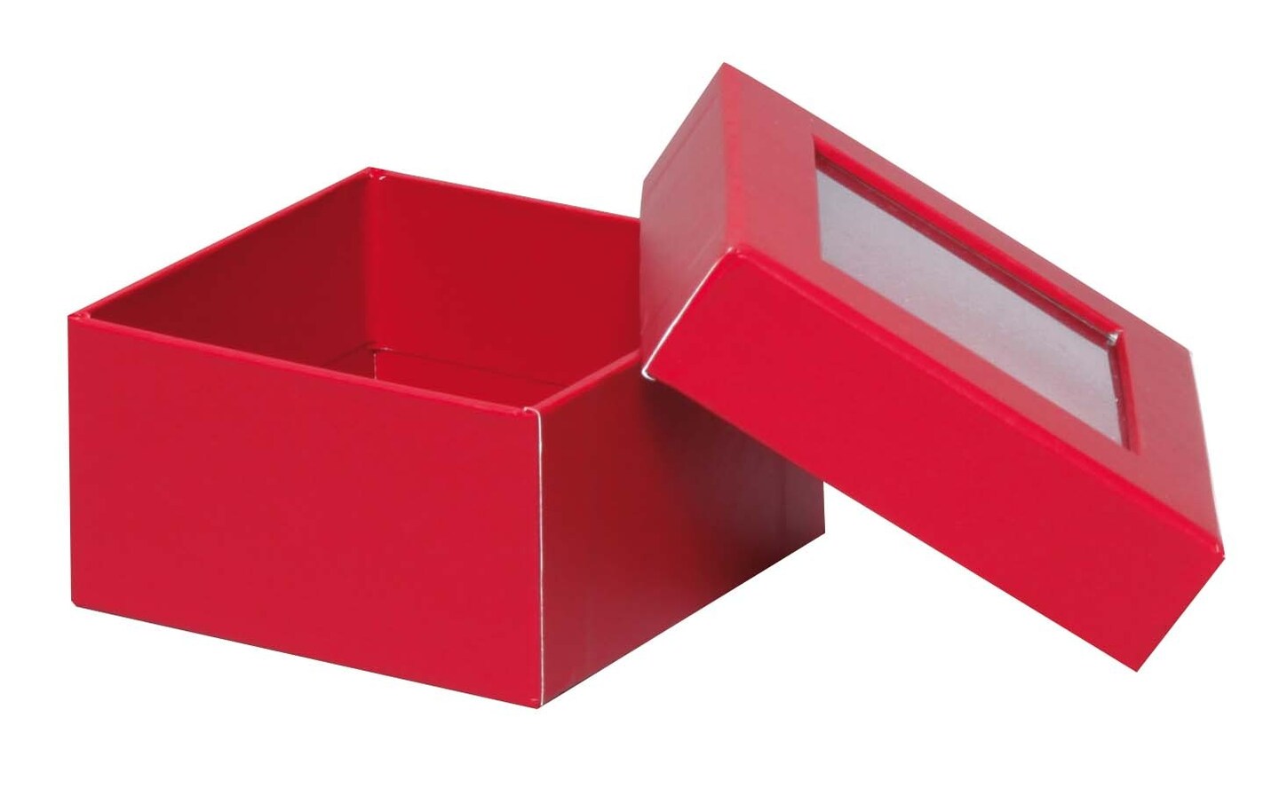 Red Window Rigid Gourmet Gift Box