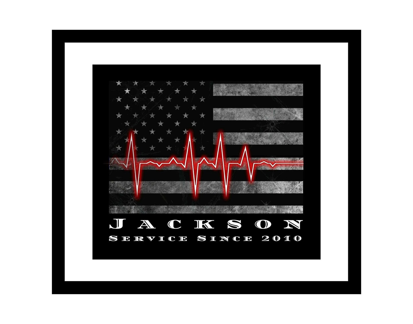 First Responded EMS EMT Paramedic Paramedic Firefighter framed home gift