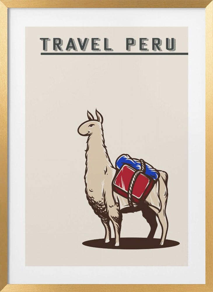Travel Peru by jay stanley Framed Art