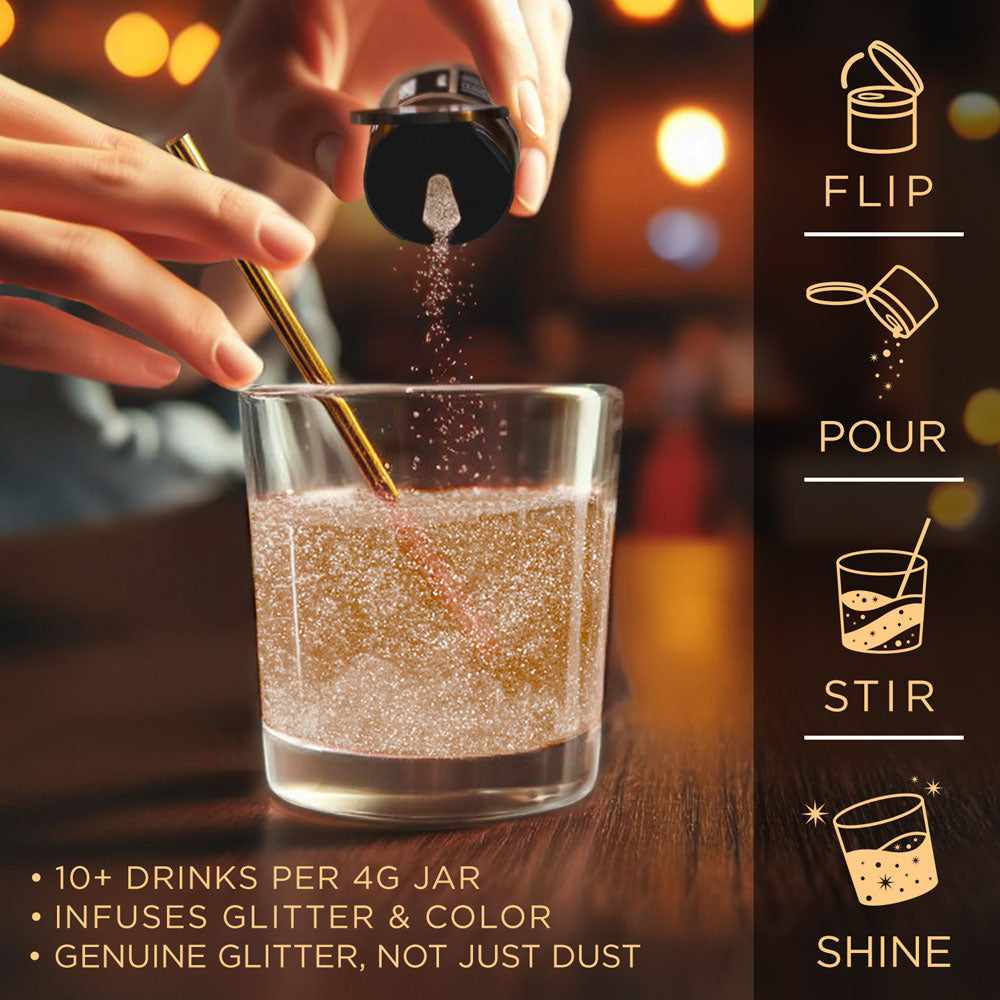 Bronze Edible Glitter Spray Pump | Brew Glitter&#xAE;