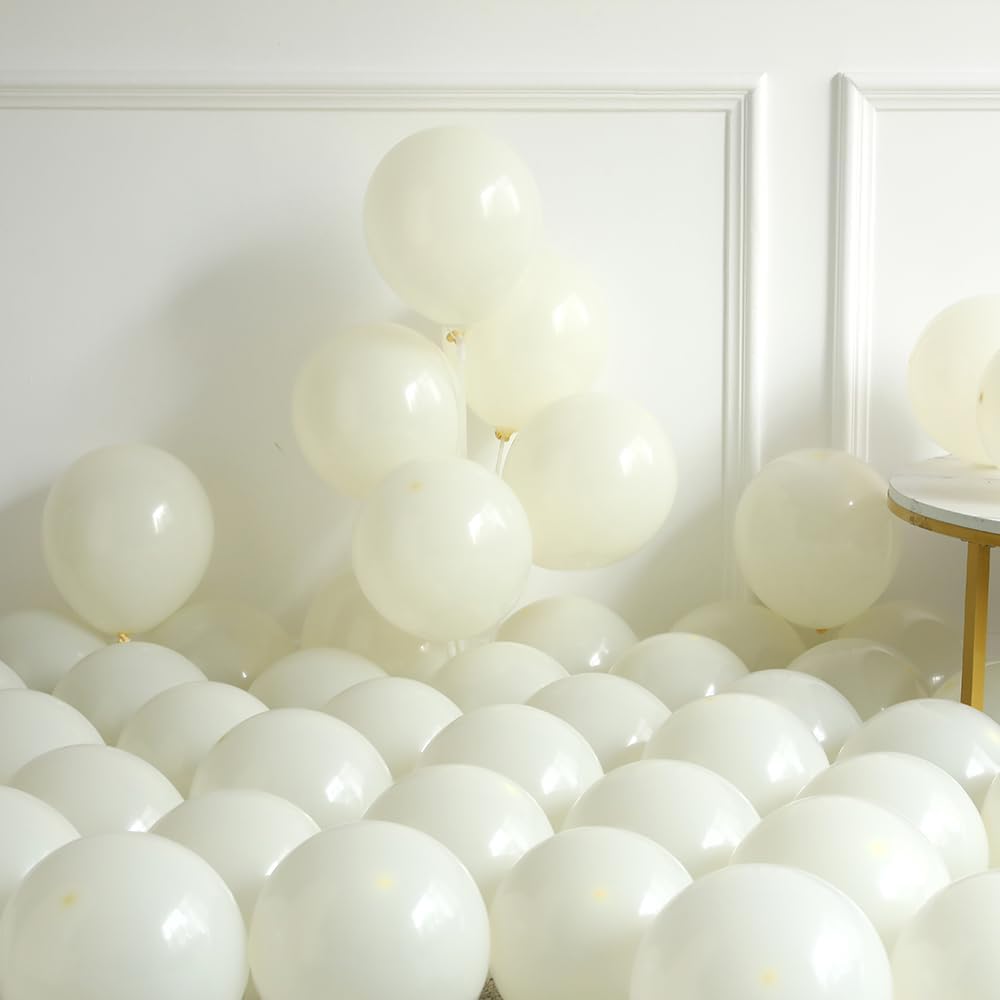 Dusty Blue Balloon Arch Garland Kit, 141pcs Dusty Blue &#x26; Ivory White Balloons