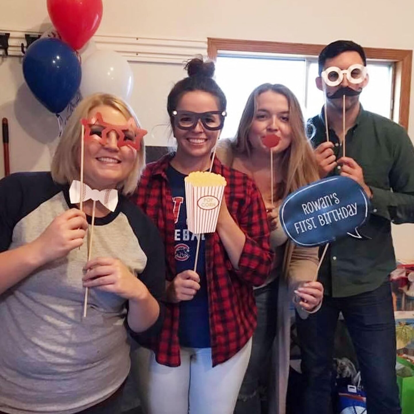 Batter Up - Baseball Photo Booth Props Kit 20 Count