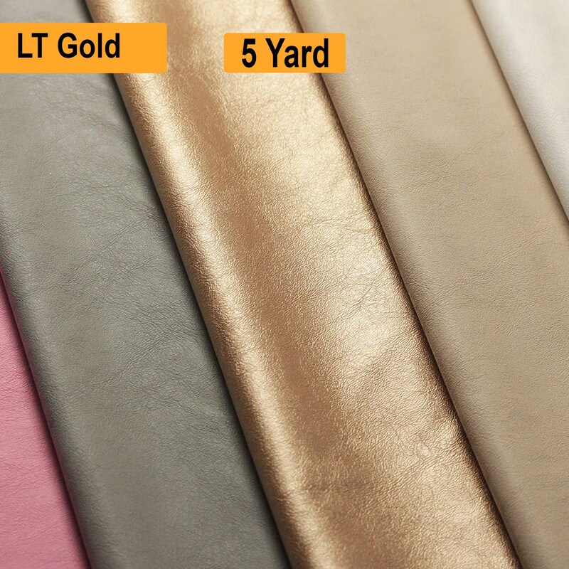 Ricco Leather High Quality Solid Leather Look Poly Fabric