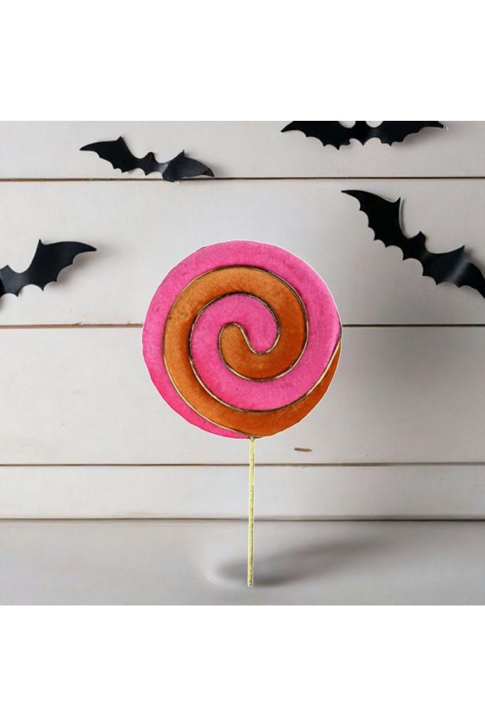 23&#x22; Lollipop Spray: Pink/Orange