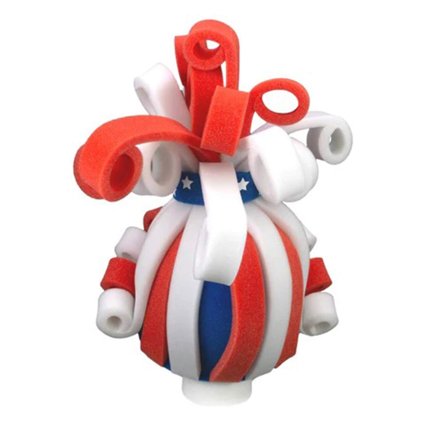 Patriotic Rollers Wig Bold &#x26; Fun Party Accessory