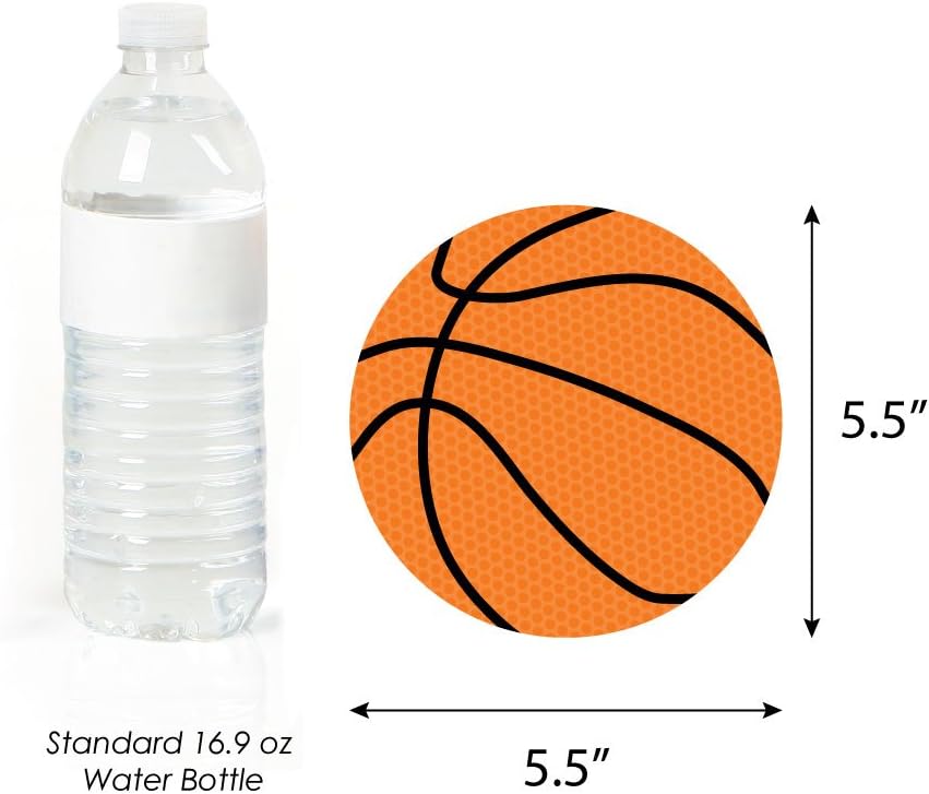 Nothin&#x27; but Net - Basketball Decorations DIY Baby Shower or Birthday Party Essentials - Basketball Birthday Decorations - Party Decorations - Set of 20