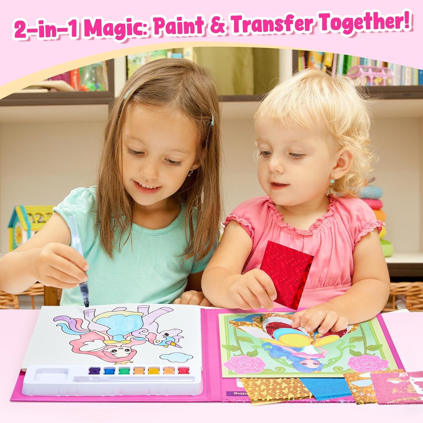 Paint with Water Coloring Books, Art &#x26; Craft Activity