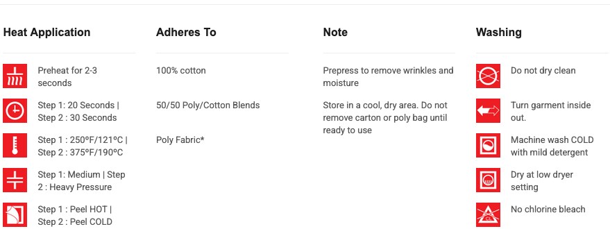 Neenah ImageClip Koncert Ts - Transfer paper for Laser Printer / Dark Colored Garments Sheets 8.5"x11" Made in USA