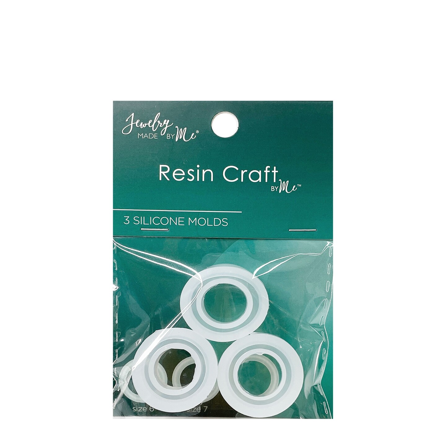 Resin Craft By Me&#x2122; Rings Silicone Molds 3pc