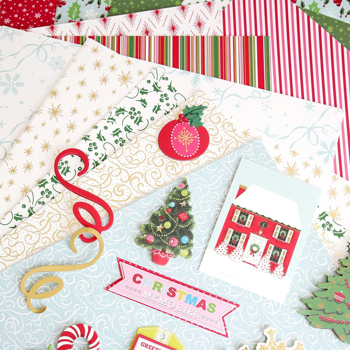 Christmas Kitsch Papercrafting Collection