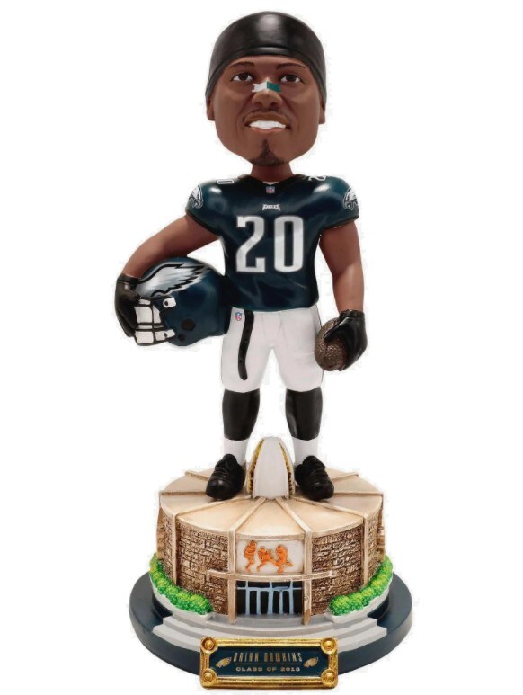 Brian Dawkins Philadelphia Eagles Football Hall of Fame Bobblehead