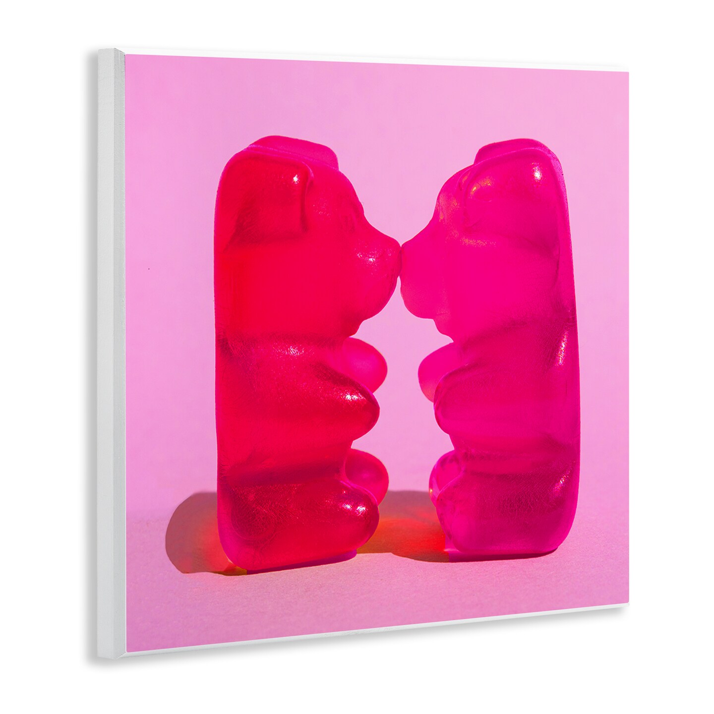 Stupell Industries Kissing Gummy Candy Bears Wall Plaque Design By Daphne Polselli