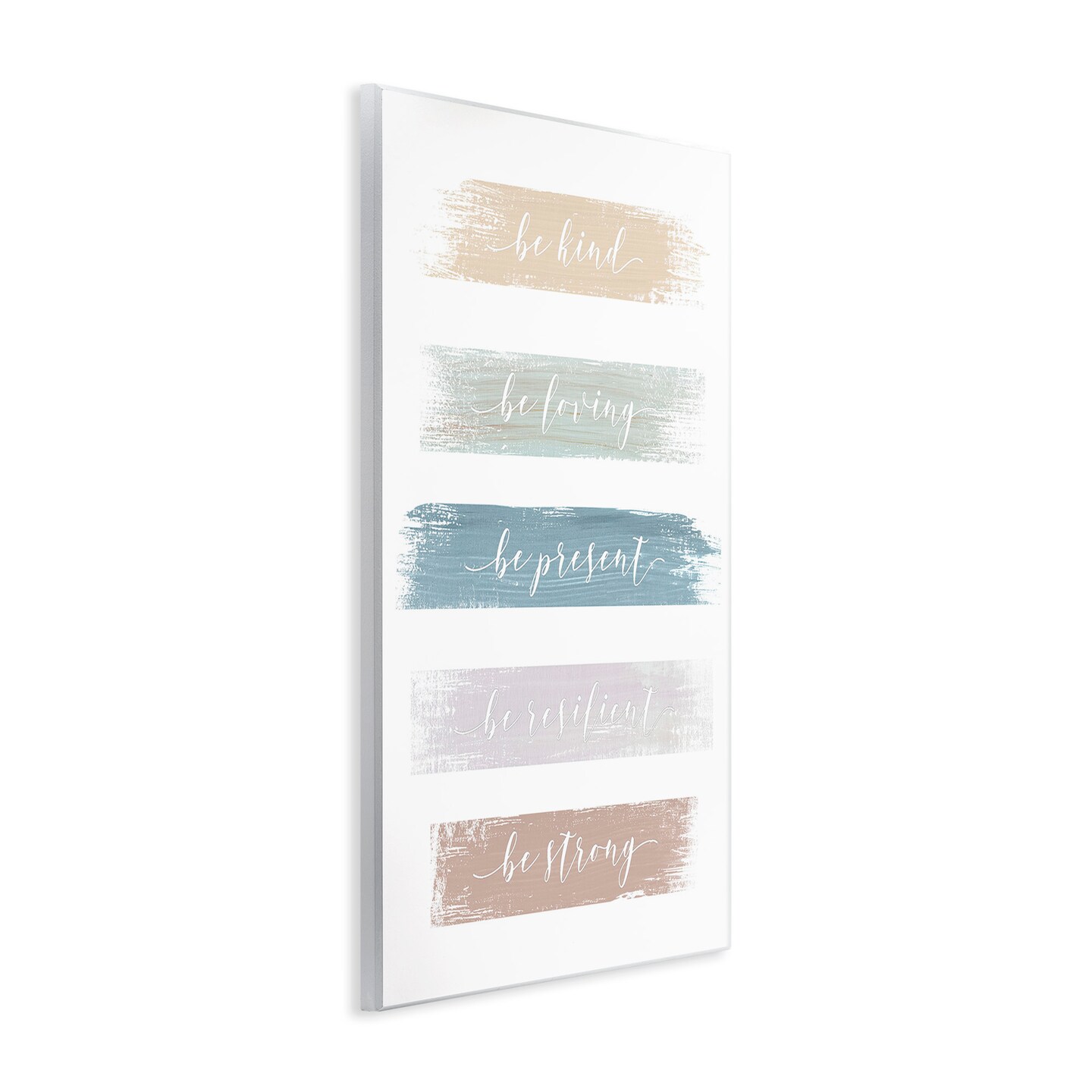 Stupell Industries Be Strong Inspirational Wall Plaque Design By GraffiTee Studios