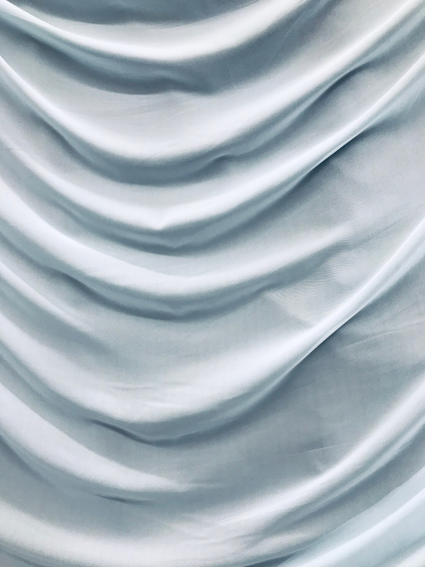 1 Yard Baby Blue Chiffon Fabric Sheer Lightweight Polyester for Dressmaking Crafts Decor 59/60 Inch Width