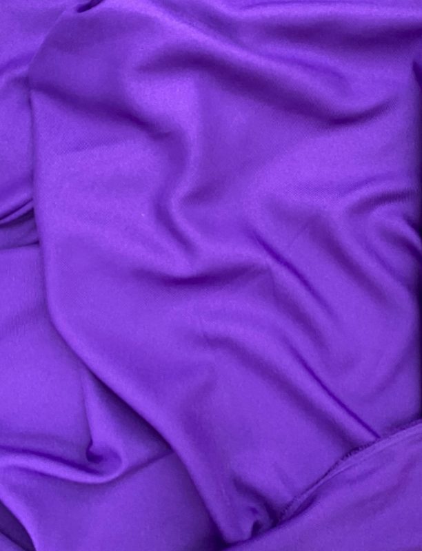 1 Yard Purple Gabardine Fabric For Uniforms, Blazers, Pants, Drapes, Crafts And Costumes 59/60 Inch Width