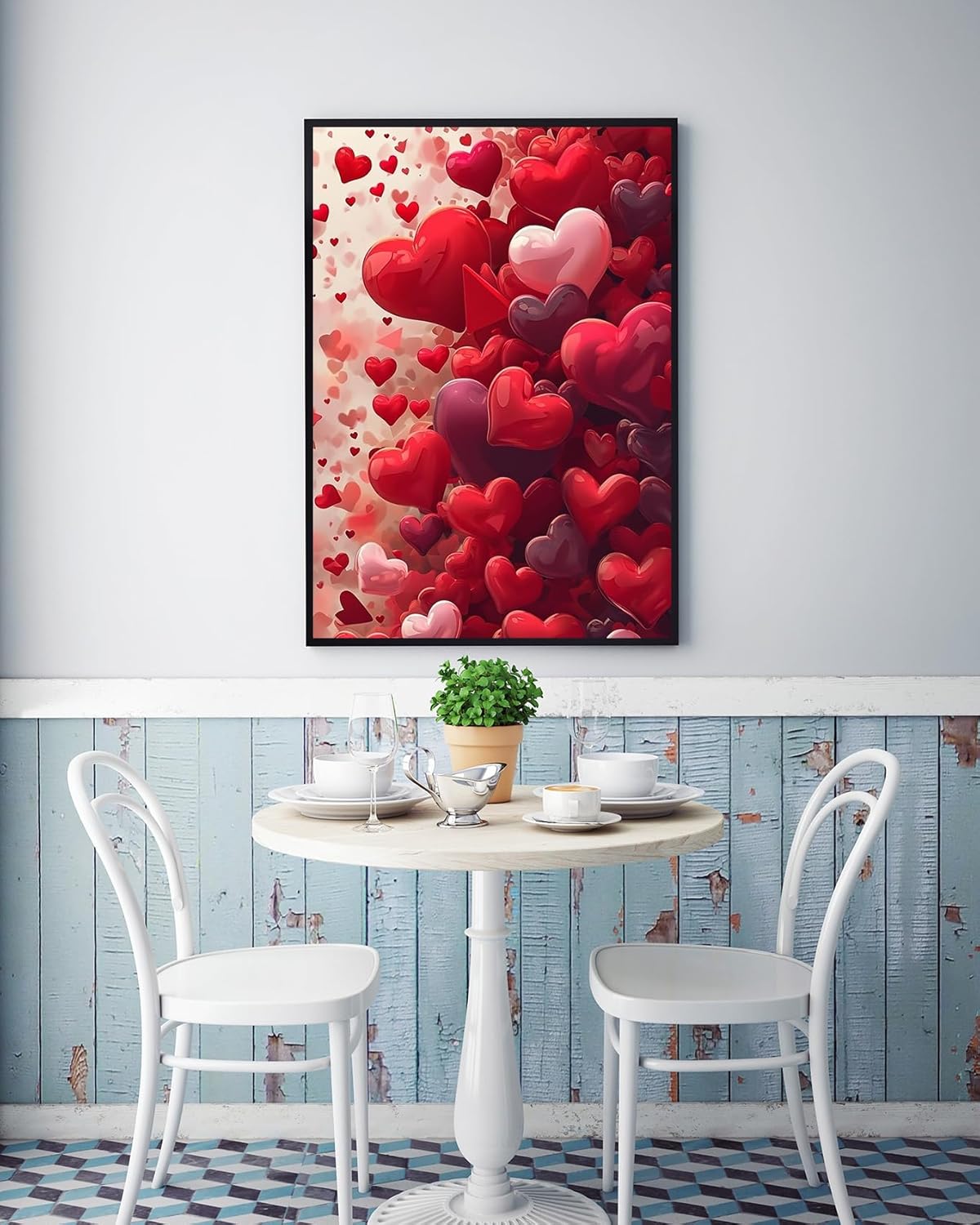Love Heart Diamond Art Kits - 5D Diamond Painting Kits