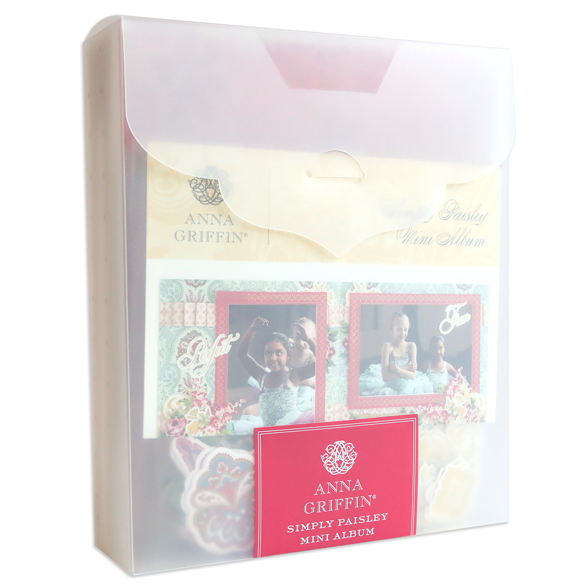 Simply Paisley Mini Album and Materials