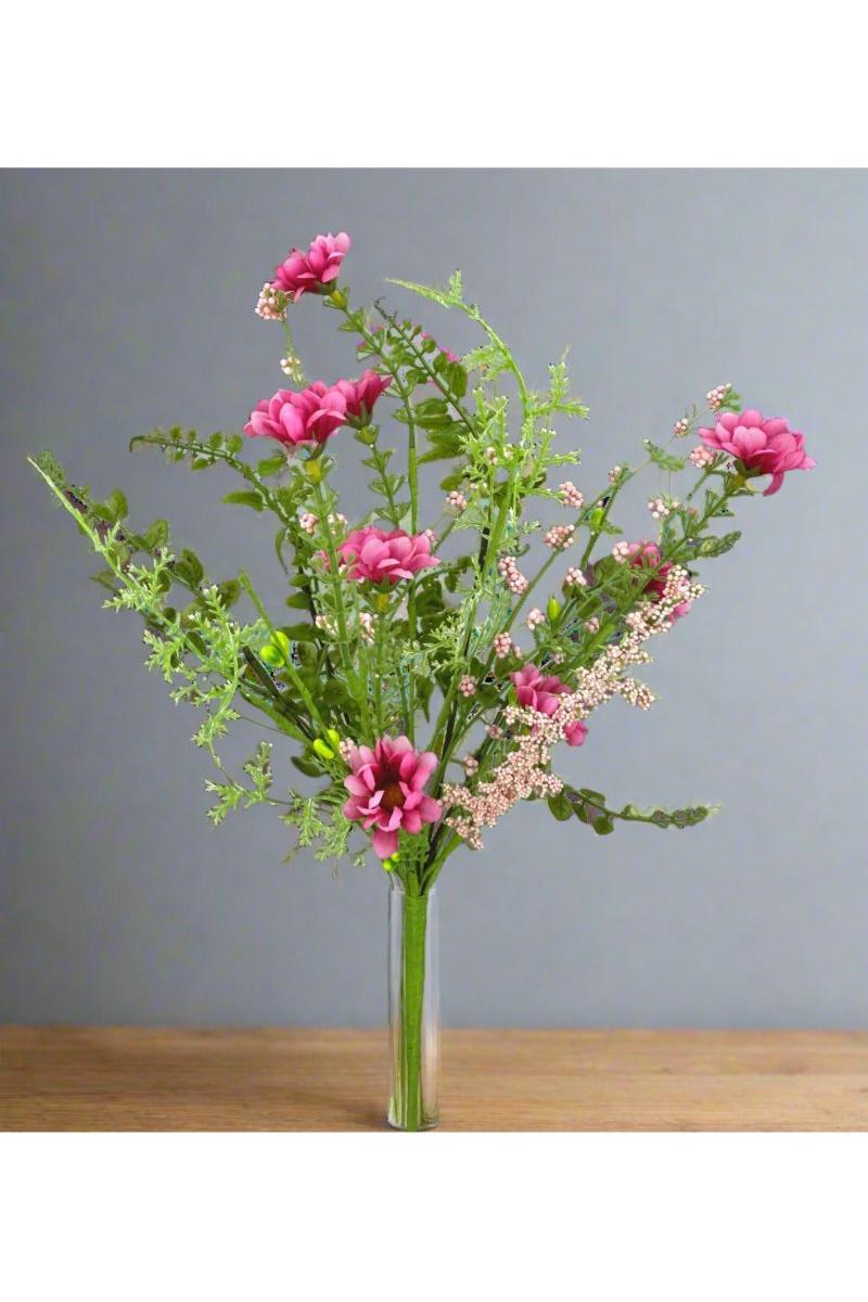 18&#x22; Wild Flower Filler Pick: Pink