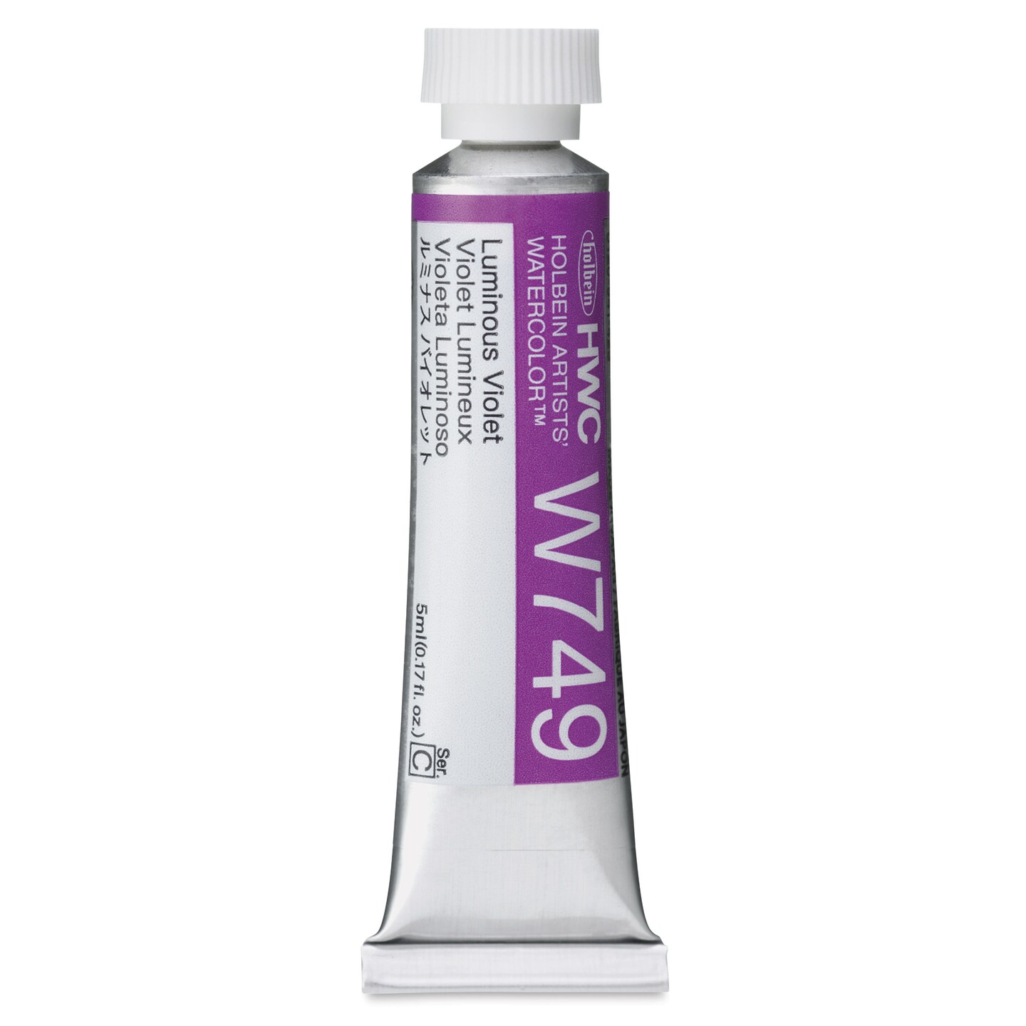 Holbein Artists&#x27; Watercolor - Luminous Violet, 15 ml Tube