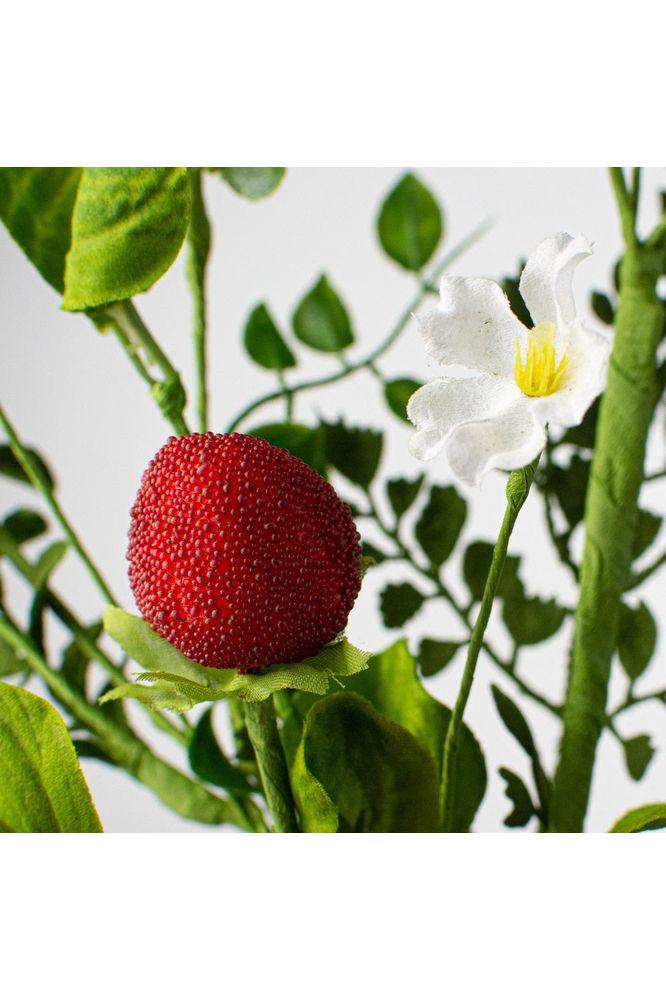 28&#x22; Strawberry &#x26; Fern Spray