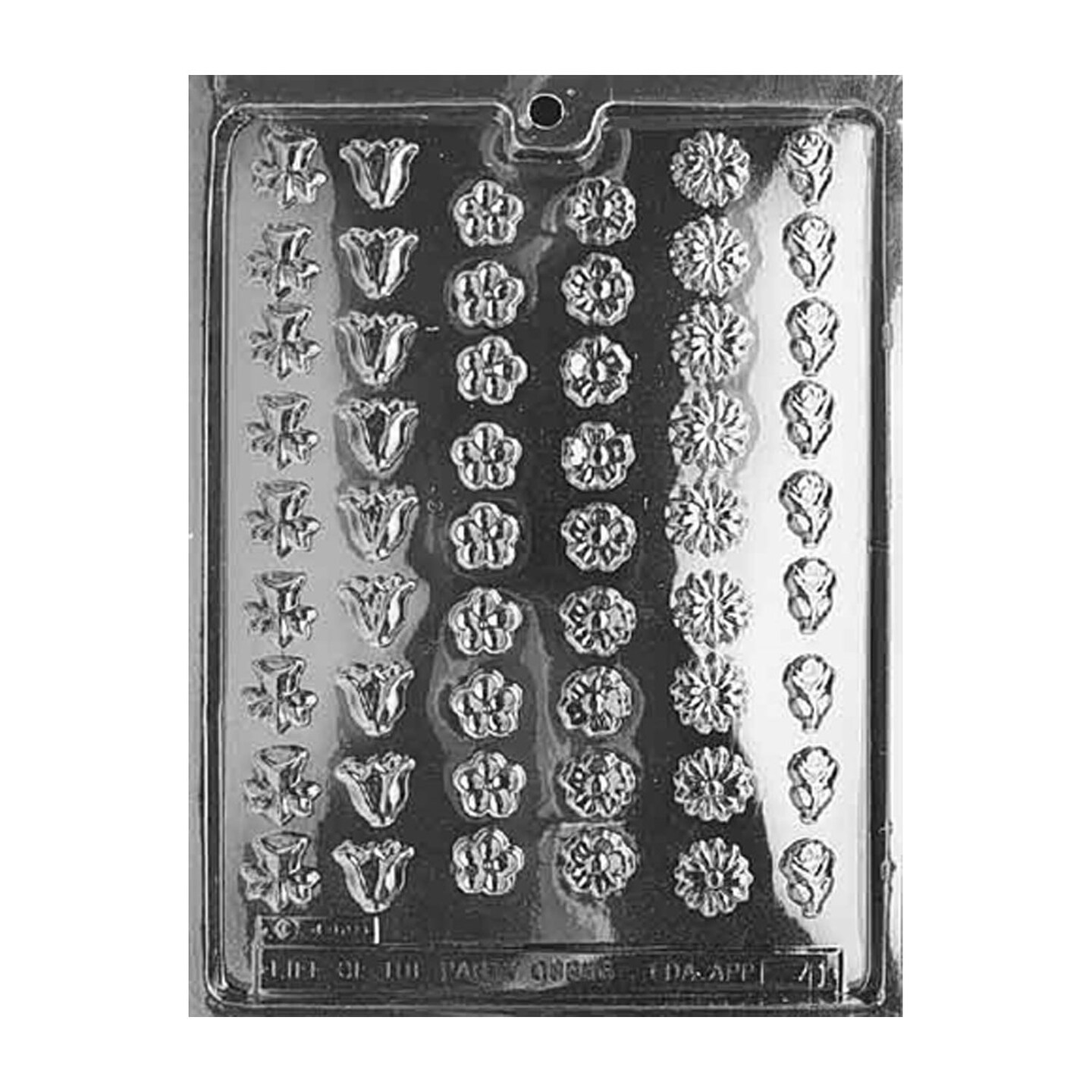 Small Assorted Flowers Mold