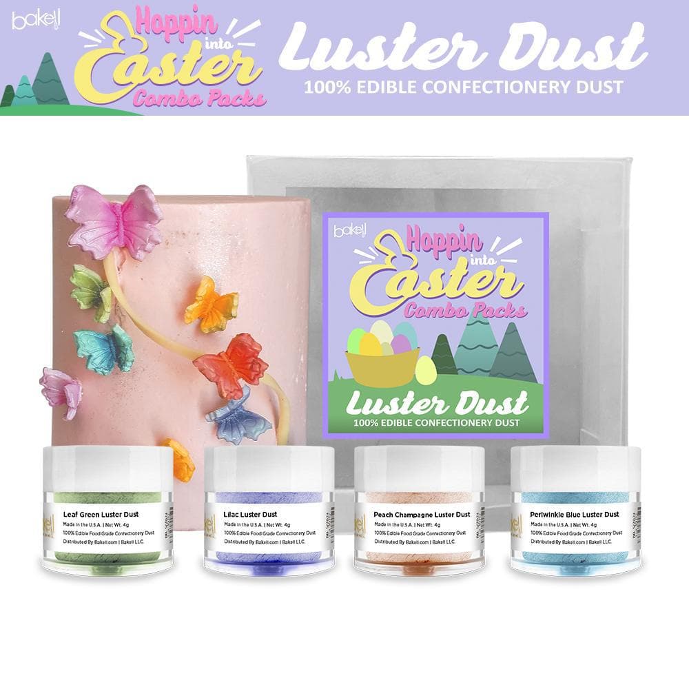 Bakell - Hoppin Into Easter Luster Dust Combo Pack Collection C (4 PC SET)