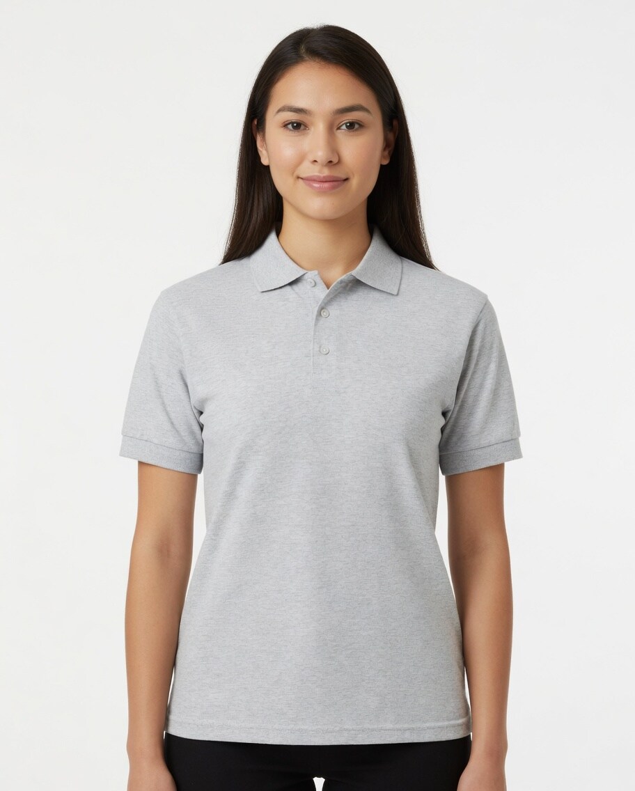 Gildan DryBlend Jersey Polo Short Sleeve T-Shirt for Workwear, Casual Style & Everyday Comfort