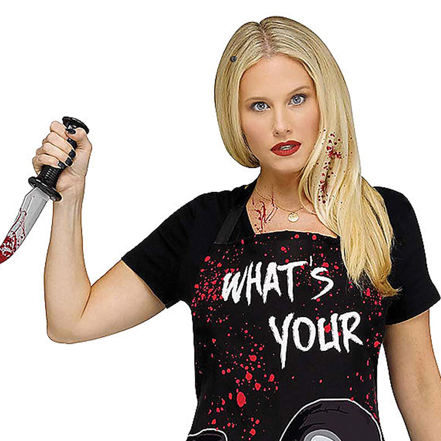 Adult Scream Ghostface Horror Apron Costume Accessory Halloween Outfit