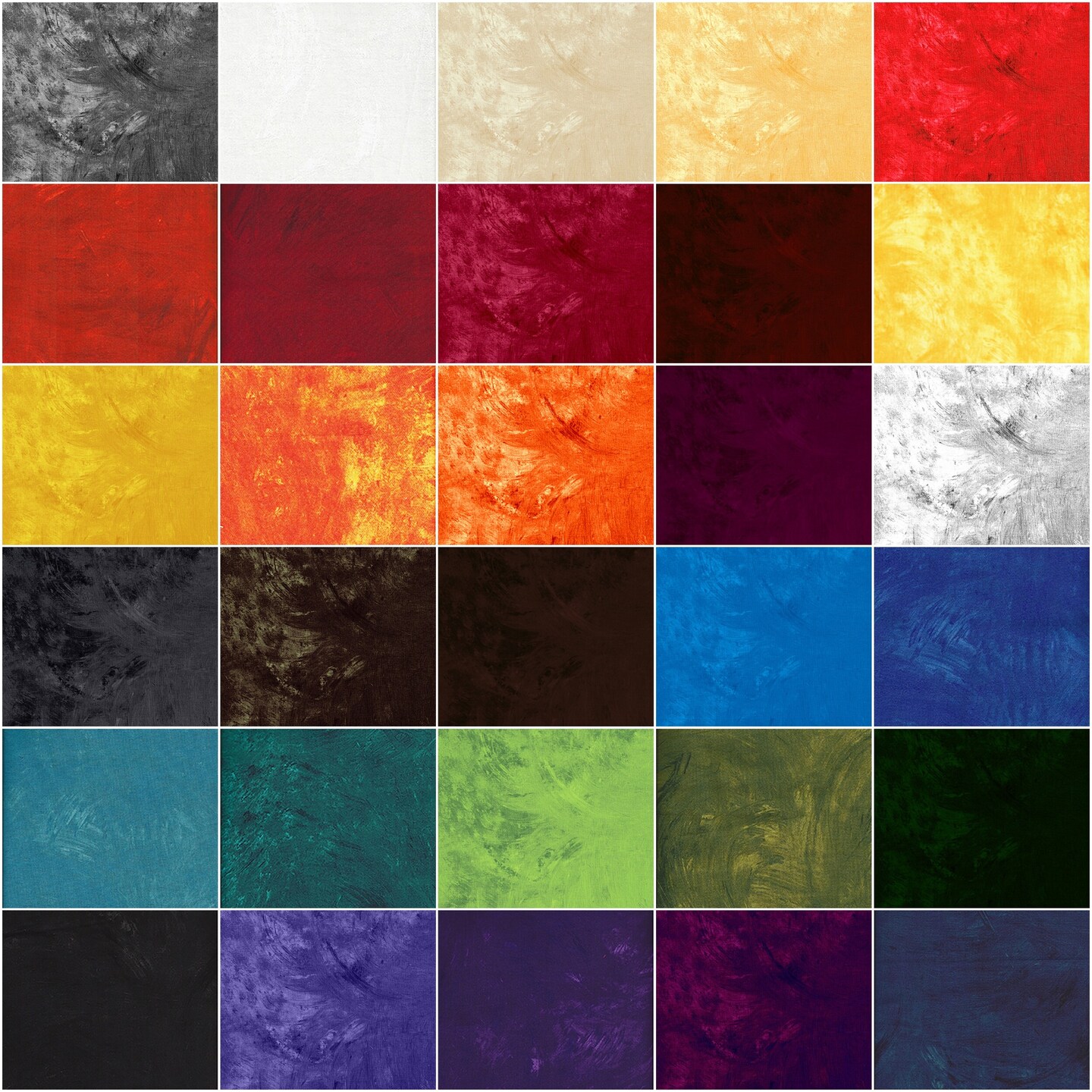 Plaster of Paris Fat Quarter Bundle by Stephanie Brandenburg for Northcott (FQPLAS30-10)