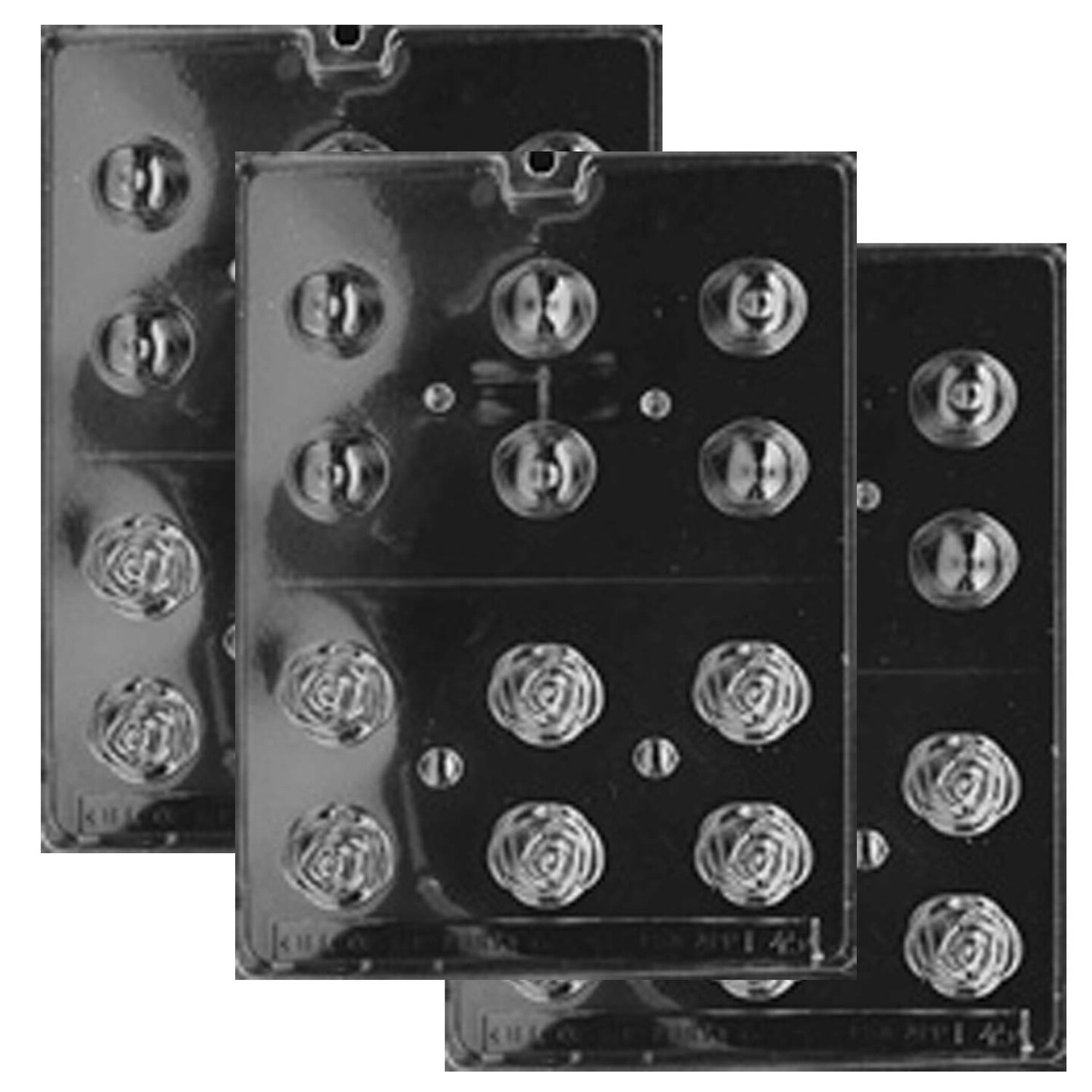 3D Small Rose Chocolate Mold