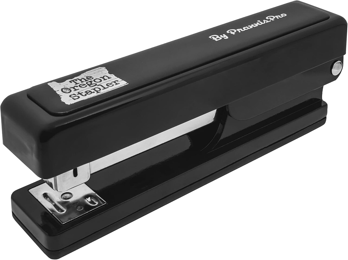 Stapler, Built in USA, Built-in Staple Remover, Staples 2 to 25 Sheets, includes Box of 1,250 &#x22;Powerhouse&#x22; Standard 26/6 Staples, for Home, School or Office, Black