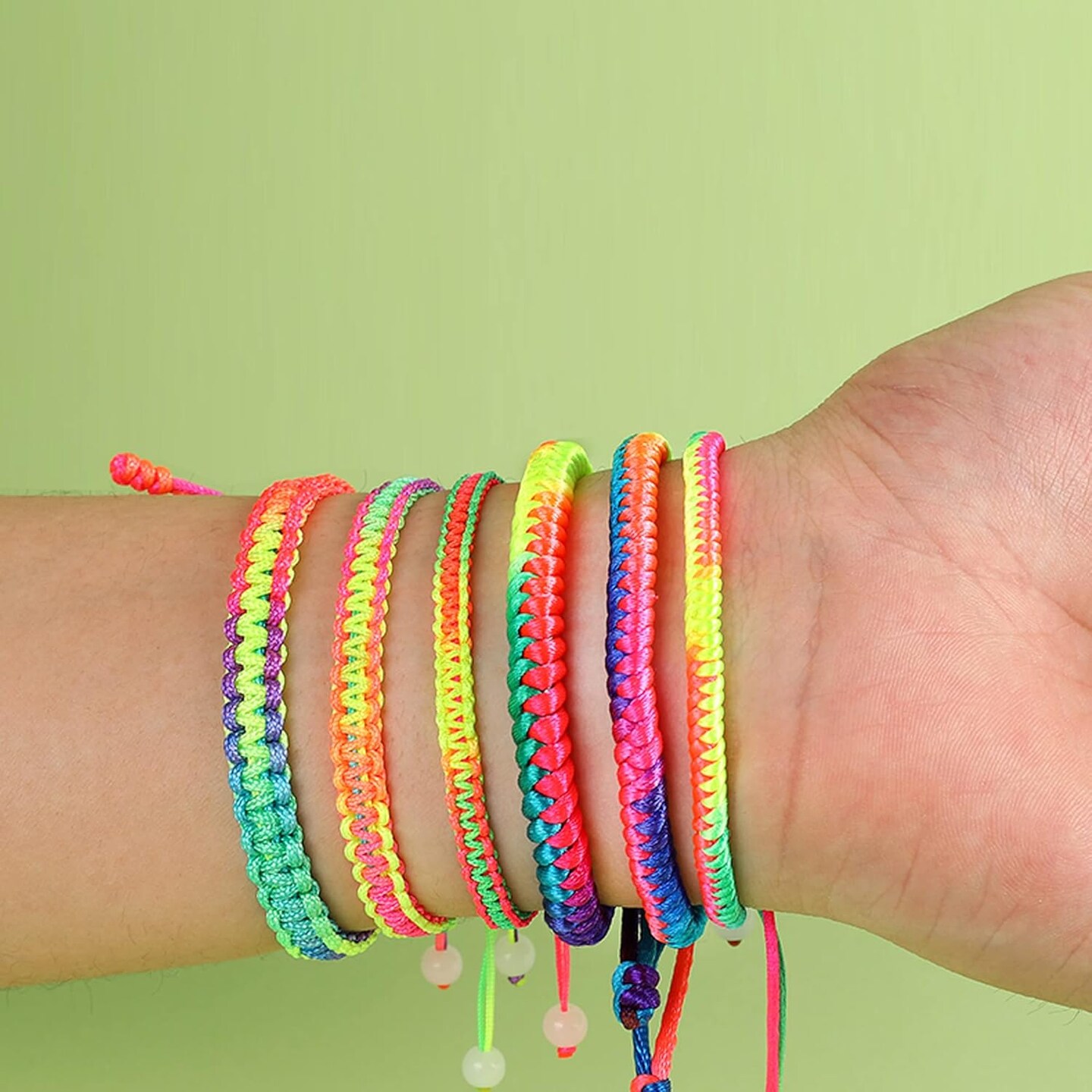 100M Nylon String,0.8mm Nylon Thread Chinese Knotting Cord Tarred Twine Outdoor String for Braided Bracelets,Beading,Necklaces,Macrame Craft,Wind Chime,Blinds,Jewelry Makin